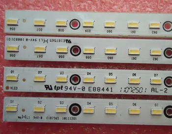 Beented 2 Peças/lote LED strip E187565 V400H2-LF2-TLEM1 TLEM2 V400H2-LE2-TREM1 TREM2 66LED 453MM para 40EL100C V400HJ2-LE2
