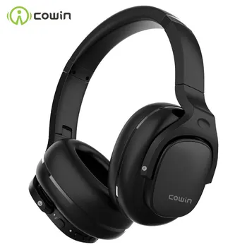 COWIN E9 Cancelamento Ativo de Ruído Fones de ouvido Fones de ouvido Bluetooth sem Fio do Fone de ouvido Através de Ouvido com Microfone Aptx som HD