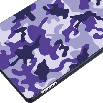Camuflagem Slim Tablet de Caso para o Huawei MediaPad T3 8 10 / T5 10 Resistente Plástico Rígido de Volta Shell Case Capa Tablet