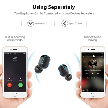 Caridite Popular Original Fone de ouvido sem Fio Bluetooth Fones de ouvido de Jogos de Fone de ouvido Estéreo de Baixo Com LED Indicador LED de Fones de ouvido