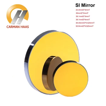 Carmanhaas Laser De Co2 Si Espelho De Diâmetro. 25mm 30mm de diâmetro de 38,1 mm 50,8 mm de Silício Reflexiva de CO2 Refletor Lente