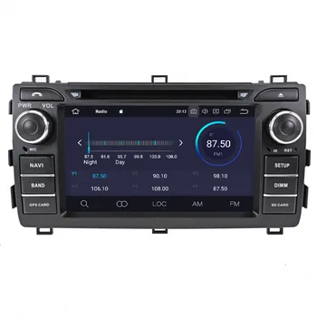 Carplay Para Toyota Auris 2013 Android Multimídia Player GPS de Navegação Automática de Áudio, Auto Rádio Estéreo, Gravador de Chefe de Unidade