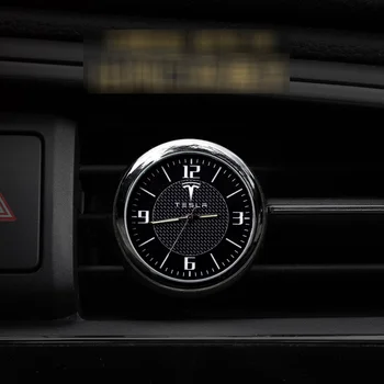 Carro Relógio Automóveis Internas De Pau-Relógio Digital Luminoso Mecânica De Quartzo Relógios Automotivo Estilo Acessórios Presentes