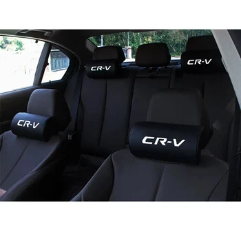 Carro Travesseiro para Honda CR-V CRV pu Couro Auto Carro Encosto de cabeça Pescoço Resto Almofada de Assento de Segurança Almofadas de Apoio Estilo Carro Acessórios
