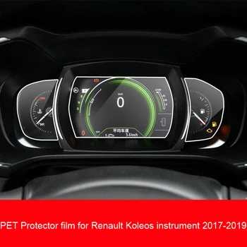 Carro do Painel de Instrumentos Protetor de Tela para Renault Kadjar 2016-2019 Interior do Painel do Carro PET Película Protetora Acessórios