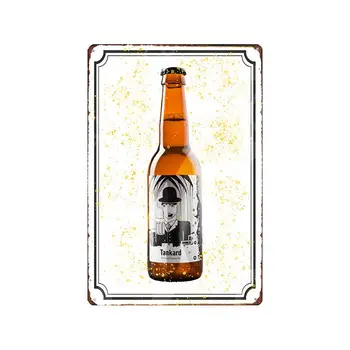 Cerveja holandesa Vintage Metal Placas de Metal Para a Parede que Barra a Casa Pub Arte de cozinha de Café de Decoração de tamanho 30x20cm DU-9096B