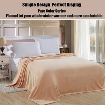 Cobertor de flanela para Tampa de cama em Casa de cama de Sofá jogar Cobertor de Ar condicionado sala de estar Textura de Tecido Macio Engrossar Quente-manter