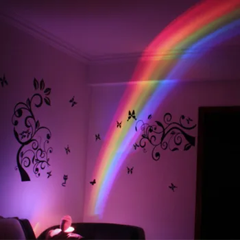 Colorido de arco-íris a Luz da Noite com 3 Modos de Luz LED Magia Colorida do arco-íris de Luz em forma de Ovo Lâmpada de Projeção para Crianças, Decoração da Casa