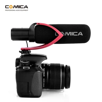 Comica CVM-V30 PRO Microfone da Câmara Elétrico Super-Cardióide Direcional Condensador de Vídeo Microfone para Entrevista em Vídeo Câmera