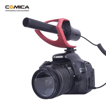 Comica CVM-V30 PRO Microfone da Câmara Elétrico Super-Cardióide Direcional Condensador de Vídeo Microfone para Entrevista em Vídeo Câmera