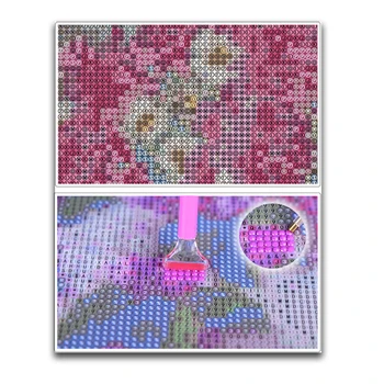 Completo Quadrado/Redondo Diamante pintura 5D DIY Diamante bordado de ponto de Cruz, Robin no jardim Diamante de mosaico do cristal de rocha A629