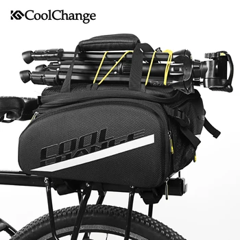 CoolChange Impermeável Moto, Saco do Portátil de Ciclismo MTB Bicicleta Saco Pannier prateleira Traseira do Assento do Tronco Trouxa Acessórios da Bicicleta