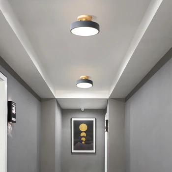 Corredor corredor de LED iluminação do candelabro corredor de entrada, bengaleiro moderno, lâmpada de teto LED bela e simples instalação