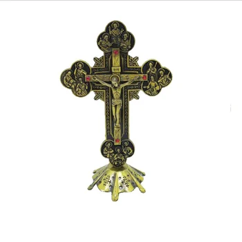 Cristão católico cruz religiosa, Metal jesus sofrimento estátua, a Igreja Exorcismo de Trabalho de Decoração, a Decoração de Casa de Jesus Cruz