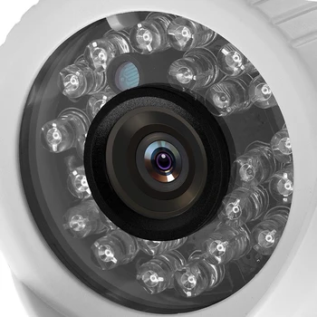 Câmera do IP 1080P Interior e Exterior de Segurança Webcam do CCTV da Casa ONVIF de Fiscalização do POE Câmeras de Visão Noturna Impermeável Xmeye