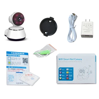 Câmera do IP de 720P, wi-FI sem Fio Pan Tilt Casa de Segurança da Câmera do IP do CCTV CFTV Visão Noturna WiFi Baby Monitor Câmera Para IOS Android