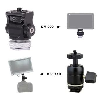 DF Câmera DSLR Estabilizador de Cardan Acessórios Ajustável Articulação de Braço Mágico para Microfone, Câmera de vídeo Monitor LCD LED de Luz