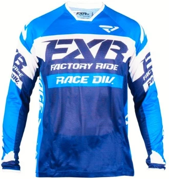 DH Motocross MX FXR Manga Longa MTB Jersey Cross-country Andar de Moto Downhill Jersey mtb jersey motocross