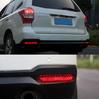 DHBH-Carro Led Traseiro pára-choques Refletor de Luz de Freio Luz da Cauda Para Subaru Forester 2008-2017