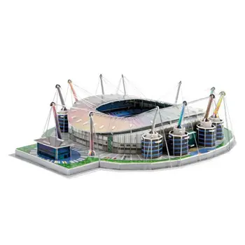 DIY 3D Puzzle Jigsaw do Futebol Mundial, o Estádio de Futebol Parque infantil Montado Construção
