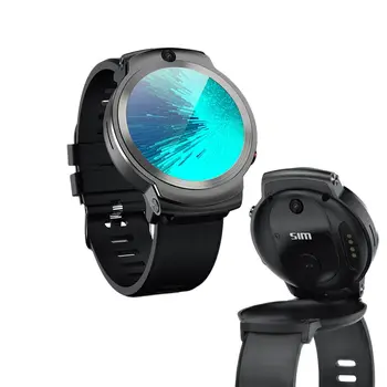DM28 4G Smart Watch 3GB 32GB MTK6739 Quad Core Relógio de Pulso Esperto Android 7.1 2.0+8.0 MP Câmera Dupla 1.6