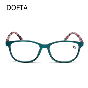 DOFTA Olho de Gato Óculos de Leitura Mulheres Retro Senhoras Óculos Vintage Presbiopia Óculos de Leitura 5237 +1.00 +1.50 +2.00 +2.50
