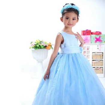 DOZ318 novo estilo da menina do bebê do verão princesa bem batismo festa de criança traje de roupas infantis para meninas de aniversário vestidos de 2019