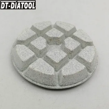 DT-DIATOOL 3pieces Profissional de Diamante Resina Vínculo Concreto Almofadas de Polimento de Reparar Por Piso de Concreto Lixar Disco de Diâmetro de 80mm/3