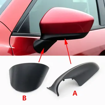 Da esquerda para a Direita Carro Asa Porta Fora Espelho Retrovisor Inferior, Capa de retrovisor Para Mazda CX-5 CX5 2013