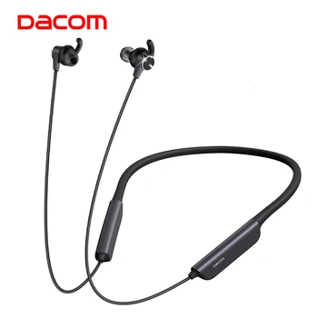 Dacom L54 Cancelamento Ativo de Ruído Decote Fones de ouvido Bluetooth Esporte de Graves sem Fio Fone de Ouvido com viva-voz para Telefone Celular