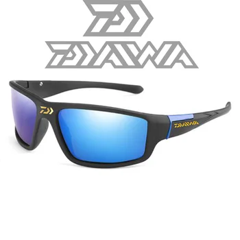 Daiwa Masculino UV400 Óculos da Moda Polarizada Pesca Óculos de sol Óculos de Homens, Mulheres Marca de Design Clássico Quadrado de Óculos de Sol Tons