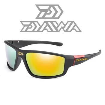 Daiwa Masculino UV400 Óculos da Moda Polarizada Pesca Óculos de sol Óculos de Homens, Mulheres Marca de Design Clássico Quadrado de Óculos de Sol Tons