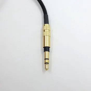 De 3,5 MM do Fone de ouvido de Adaptador de Microfone, Controle de Volume Cabo de Áudio para Sony mdr-10r MDR-1A XB950 Z1000 MSR7 Fones de ouvido Cabo