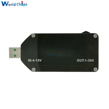 Diymore CNC USB TYEPE-C DC DC Conversor CC CV 1-30V 2A 15W Módulo de Potência Ajustável fonte de alimentação Regulada QC2.0 3.0 AFC