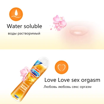 Durex Aquecimento de óleo Lubrificante Graxa Suave à Base de Água-Solúvel Lubrificação da Vagina Bens Sexo Adulto Brinquedos Produto Íntimo para Casais