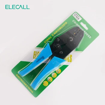 ELECALL ELE-03C(LY-03C) Mini-tipo de Auto-ajustável Alicate de Crimpagem, de 0,5 a 6mm2 (20-16AWG) Terminais de Ferramentas de Engaste