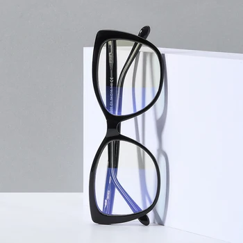 Espetáculo miopia nerd quadros ópticos da forma clara Praça Armações de Óculos Mulheres Tendências de Estilos Marca Óptico de Computador Com moldura