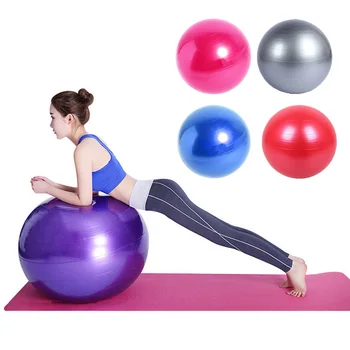Exercício de fitness yoga bola de ginástica fitness pilates bola de equilíbrio multi tamanho multi cores de alta qualidade, preço de atacado, com bomba de