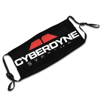 Exterminador Arnold Cyberdyne Não-Descartáveis Boca A Máscara Facial Anti-Pó Máscara Com Filtros De Proteção Tampa Do Respirador