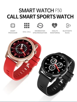 F50 Smart Watch Bluetooth Chamada de Marcação Personalizado Coração dos Homens a Taxa de Fitness Tracker Mulheres Dispositivos Portáteis Pulseiras PK DT78 F35 L11 Y20
