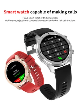 F50 Smart Watch Bluetooth Chamada de Marcação Personalizado Coração dos Homens a Taxa de Fitness Tracker Mulheres Dispositivos Portáteis Pulseiras PK DT78 F35 L11 Y20