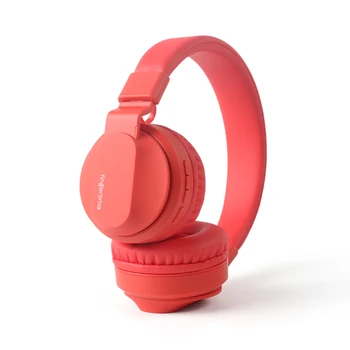 Fingertime Bluetooth 5.0 Fones de ouvido com Cancelamento de Ruído Meninas Crianças Bonito Fone de ouvido Cartão do TF do Apoio Jack de 3,5 mm Microfone sem Fio, Fones de ouvido