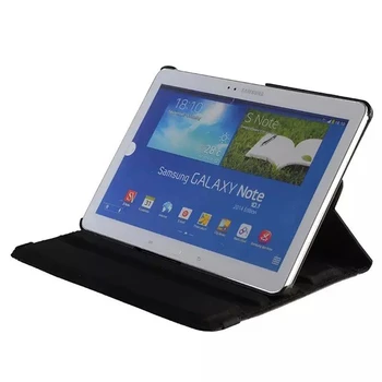 Flip Suporte do Couro do PLUTÔNIO Caso de 360 Graus Tablet Smart Cover Para Samsung Galaxy Tab Pro 10.1 T520 T521 T525 SM-T525 Caso #2