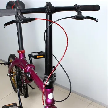 Freio de bicicleta de transmissão de linha de tubo mtb bicicleta bmx 180cm para a brompton, bike freio de linha de transmissão de tubo de modificação de atualização