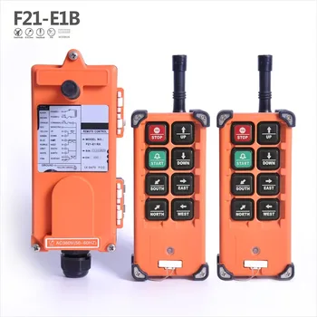 Frete grátis telecrane F21-E1B Guindaste Industrial de rádio sem Fio RF Controle Remoto 2 Transmissor 1 Receptor para o caminhão de guindaste, grua