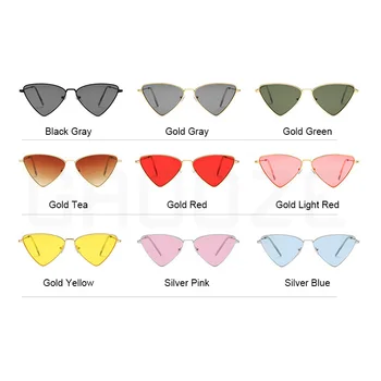 GAOOZE Mulheres de Óculos de sol Tendência Produtos de Luxo, Óculos estilo Olho de Gato Mulheres Sol, Óculos de Proteção Óculos enormes Oculos LXD283