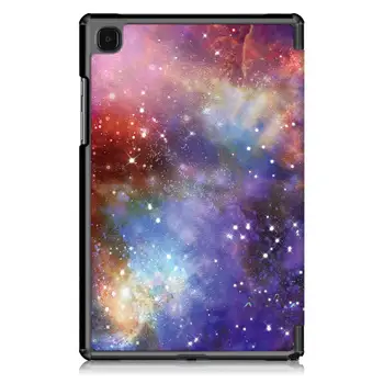 GLIGLE inteligente slim ímã case para Samsung Galaxy Tab A7 (2020) SM-T500/SM-T505/SM-T507 capa +caneta+tela de cinema