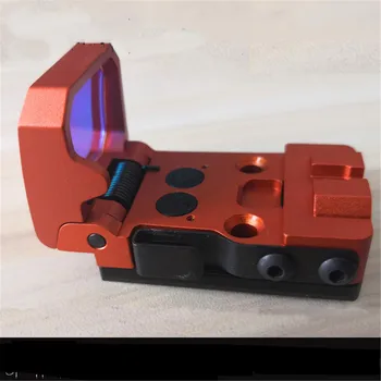 Glock 20mm Weaver Trilho Airsoft Mini Red Dot Sight Colimador Reflexo de Vista Rifle acessórios