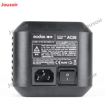 Godox AC26 de Alimentação CA da Unidade de Origem do Adaptador com Cabo para AD600PRO Flash Exterior CD05 Y