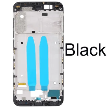 H de Novo para o Xiaomi Mi 5X / A1 LCD Frontal de Habitação Quadro do Meio Aro Moldura da Frente da Carcaça Peças de reparo